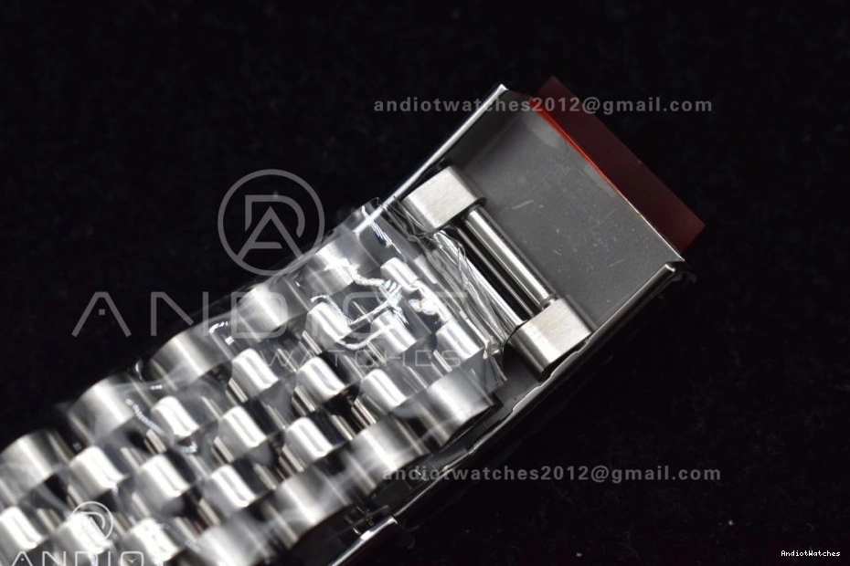 A SS Bracelet Steel Best 41 Dial Jubilee 904L 1:1 Datejust White Edition on Stick Supportive WF SS 649 0101